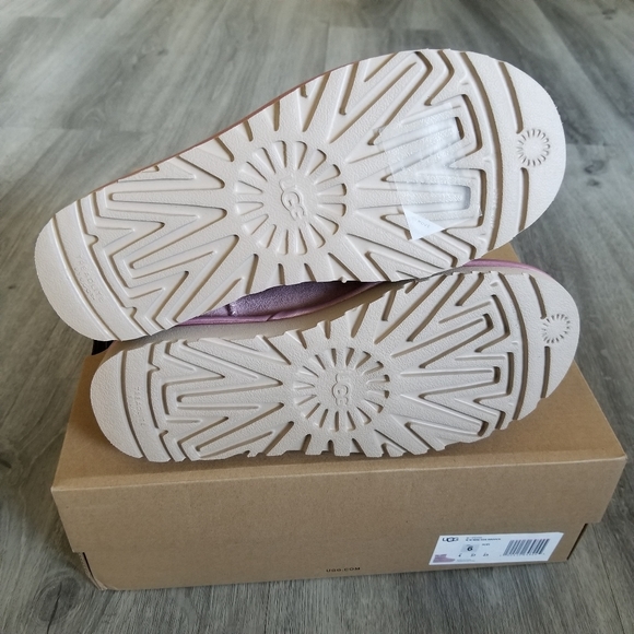 UGG Mini Side Brooch Suede Boot. - Picture 7 of 8